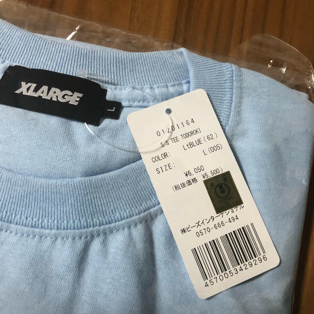 XLARGE(エクストララージ)の新品即日発送　XLARGE × 僕のヒーローアカデミア 轟焦凍　L メンズのトップス(Tシャツ/カットソー(半袖/袖なし))の商品写真
