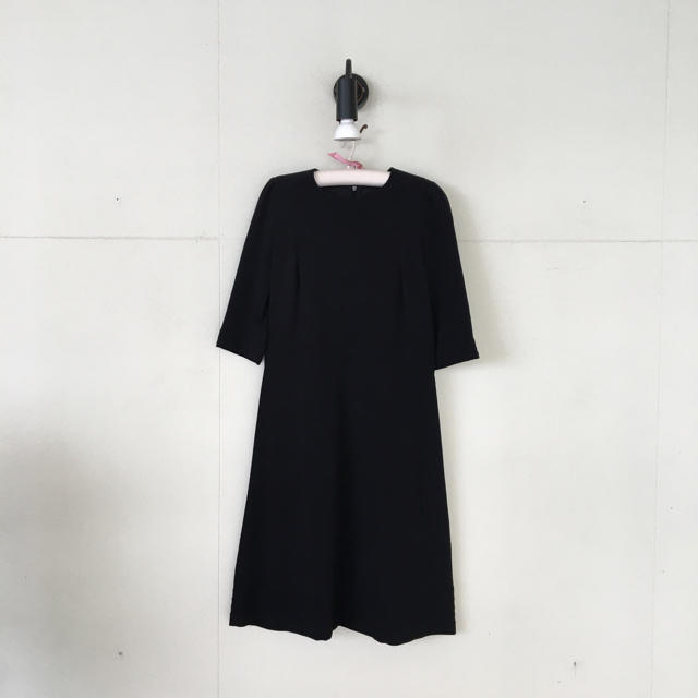 ひざ丈ワンピース最終価格????Chloé black silk onepiece.