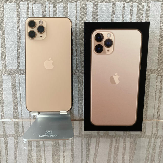 Apple - iPhone11Pro/256GB/SIMフリー/goldの通販 by い｜アップルならラクマ