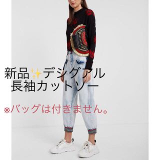 デシグアル(DESIGUAL)の新品✨デシグアル　Desigual お洒落な長袖カットソー　大特価❣️(カットソー(長袖/七分))