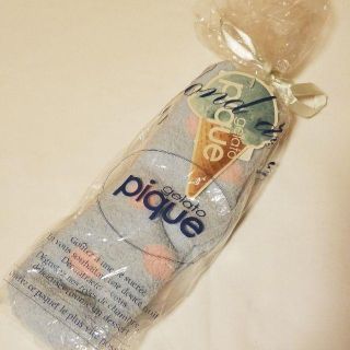 ジェラートピケ(gelato pique)の新品未開封　ジェラートピケ　もこもこルームソックス　ドット(ソックス)