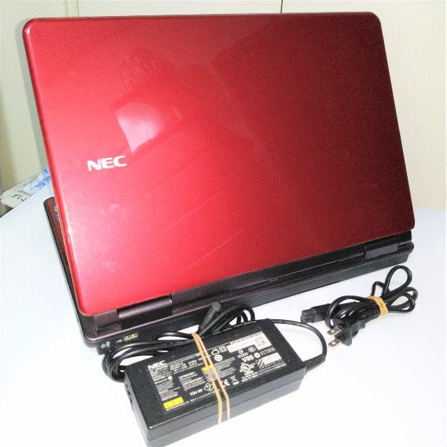 NEC(エヌイーシー)の新品SSD NEC LL650/W Windows10 i5 4GB 10Key スマホ/家電/カメラのPC/タブレット(ノートPC)の商品写真