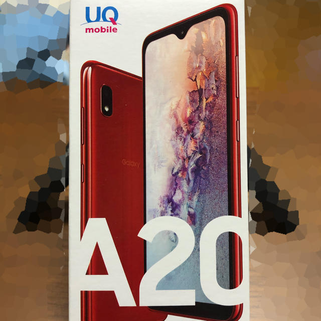 Galaxy A20 レッド 32 GB UQ mobile