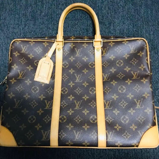 ルイヴィトン(LOUIS VUITTON)の美品　ルイヴィトン ビジネスバッグ　モノグラム(ビジネスバッグ)