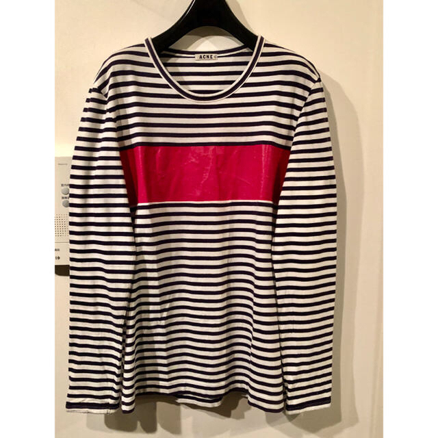 ACNE(アクネ)のACNE  ボーダーカットソー メンズのトップス(Tシャツ/カットソー(七分/長袖))の商品写真