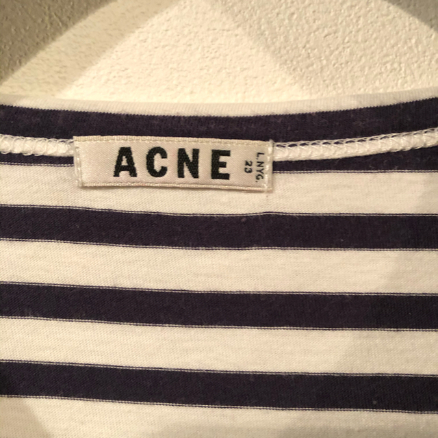 ACNE(アクネ)のACNE  ボーダーカットソー メンズのトップス(Tシャツ/カットソー(七分/長袖))の商品写真