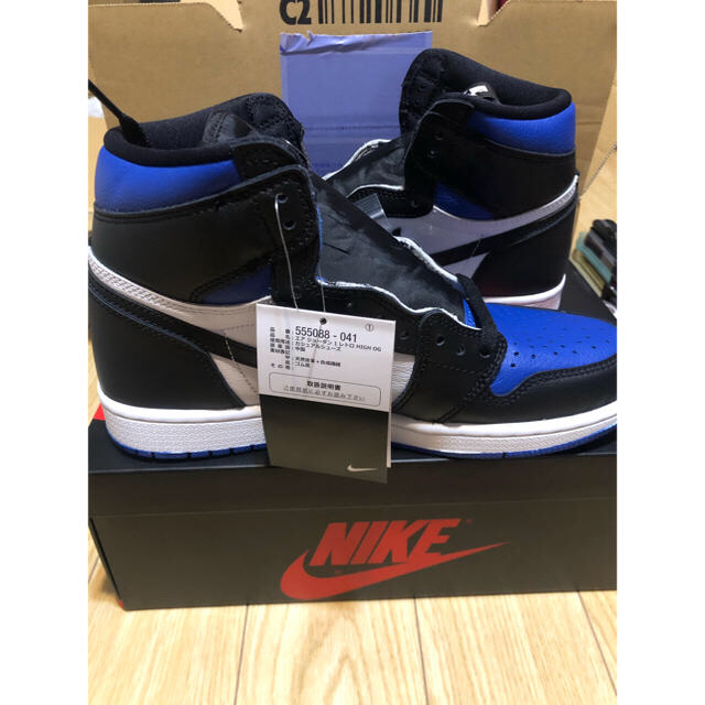 NIKE AIR JORDAN1  ROYAL TOE 26㎝