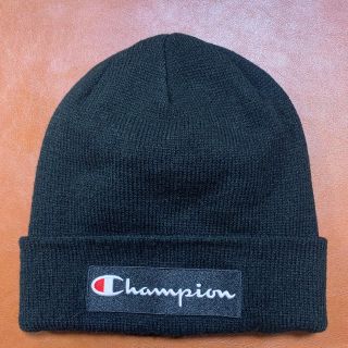 チャンピオン(Champion)のChampion ニット帽 ブラック(ニット帽/ビーニー)