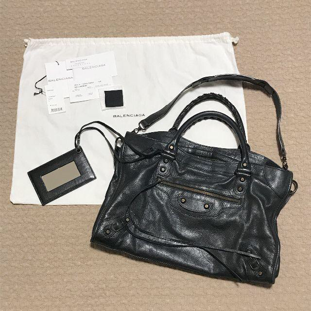 2WAYバッグBALENCIAGA（バレンシアガ）シティ バッグ