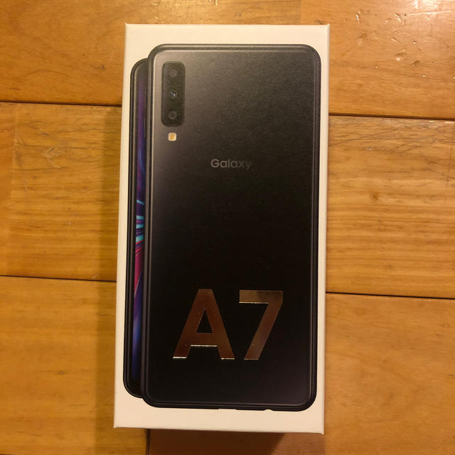 スマートフォン本体(即日発送) Galaxy A7 Samsung ブラック SIMフリー