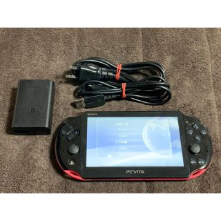 プレイステーションヴィータ(PlayStation Vita)のvita ピンク　送料無料　⑤(携帯用ゲーム機本体)