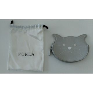 FURLA ネコ　コインケース　財布　袋付き　新品未使用　フルラ