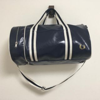 フレッドペリー ボストンバッグ(ネイビー)