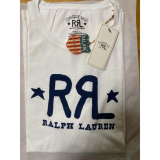 ダブルアールエル(RRL)のRon Herman別注 Double RL LOGO T-shirt 新品(Tシャツ/カットソー(半袖/袖なし))