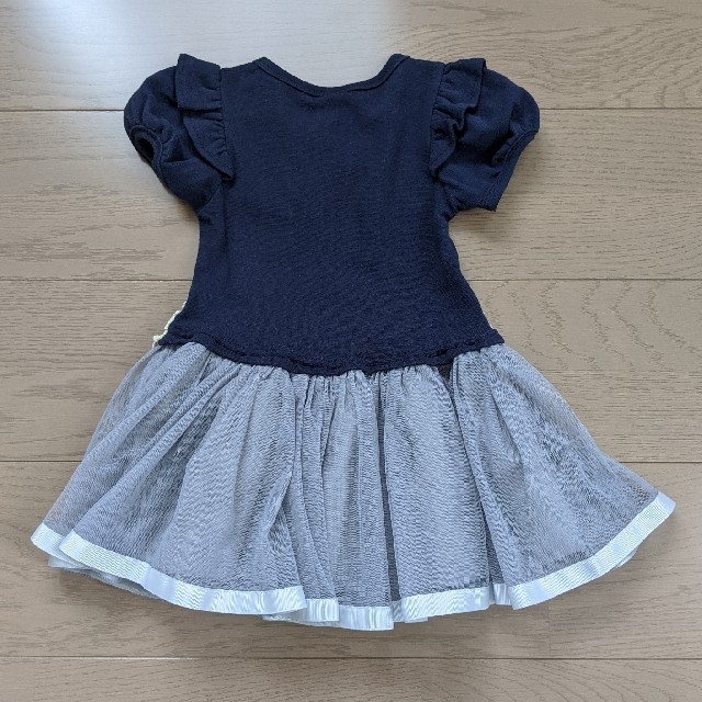 子供服Bee　半袖　ワンピース　やや難あり キッズ/ベビー/マタニティのキッズ服女の子用(90cm~)(ワンピース)の商品写真