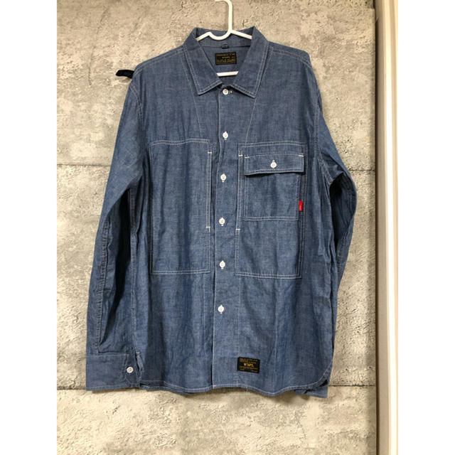 再出品 XL wtaps 16AW DECK シャンブレーシャツ