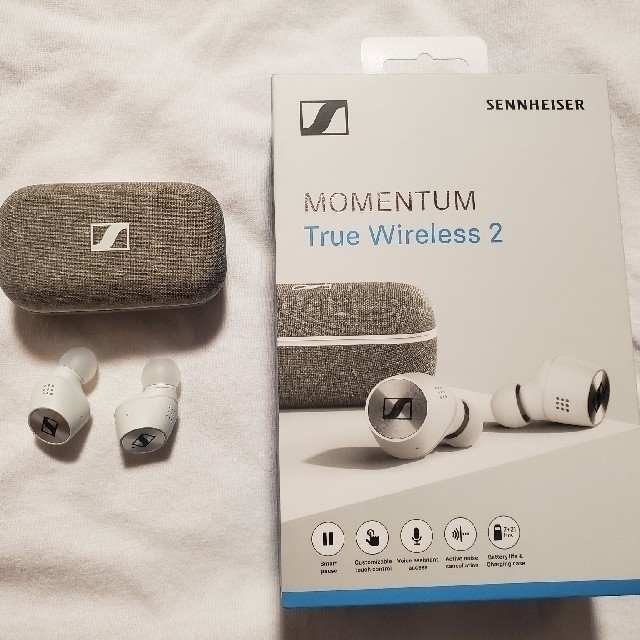 ゼンハイザー　momentum true wireless 2　ホワイト