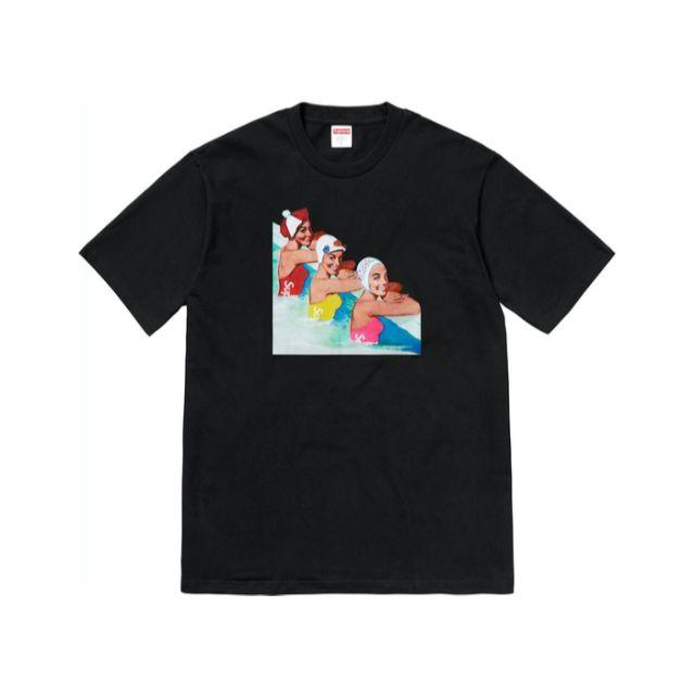 【黒M】Supreme Swimmers Tee Black