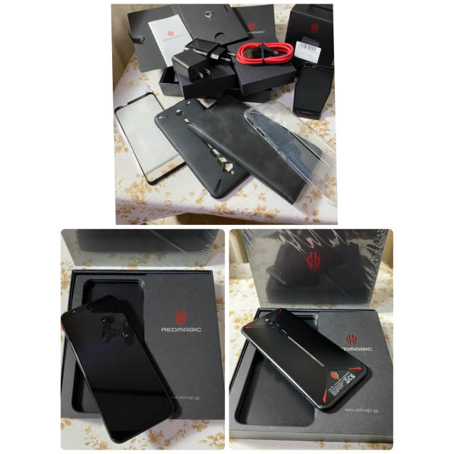 NUBIA Red Magic 3 8G/128GB 専用ドック ケース他 美品スマートフォン/携帯電話