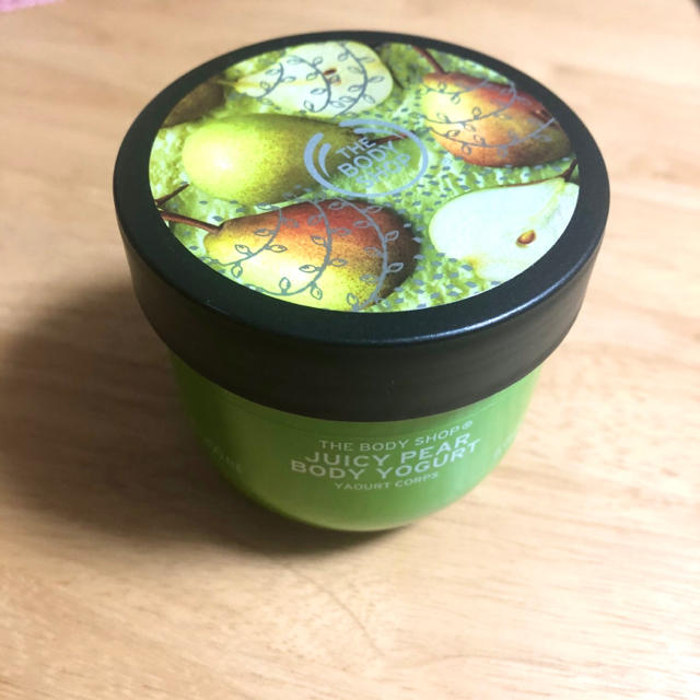 THE BODY SHOP(ザボディショップ)の【5月まで出品】ボディヨーグルト【限定】ジューシィペアー コスメ/美容のボディケア(ボディクリーム)の商品写真