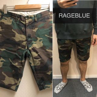 レイジブルー(RAGEBLUE)の【売約済】他の方は購入しないでください！RAGEBLUEカモフラージュ(ショートパンツ)