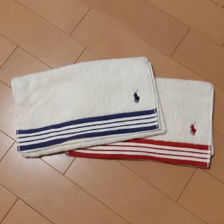 ラルフローレン(Ralph Lauren)のRALPH LAUREN　フェイスタオル2枚　箱無し(タオル/バス用品)