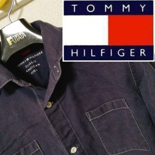 トミーヒルフィガー(TOMMY HILFIGER)の【マークさん専用】【TOMMY HILFIGER】　シャツ　メンズ　Lサイズ(シャツ)