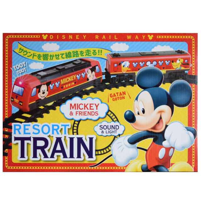 Disney(ディズニー)のDisney リゾートトレイン MICKEY&FRIENDS キッズ/ベビー/マタニティのおもちゃ(電車のおもちゃ/車)の商品写真