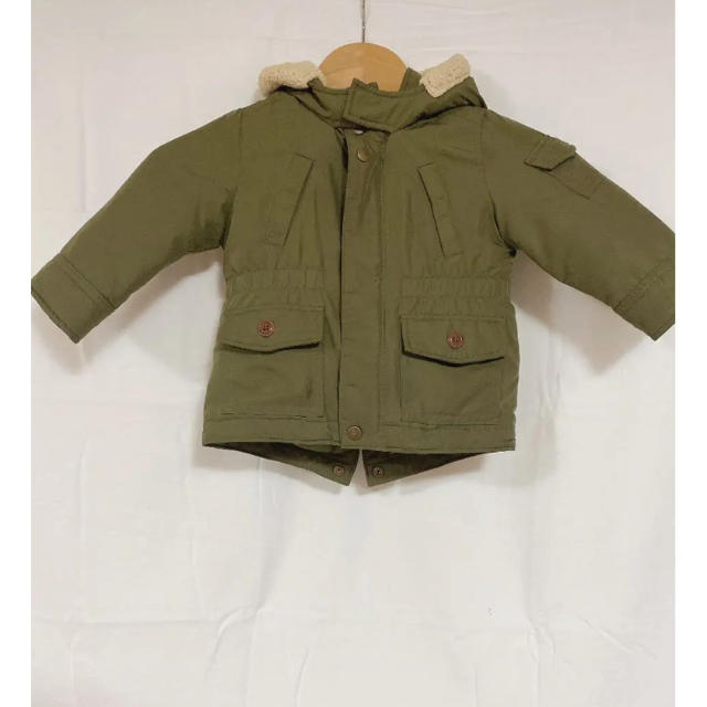 GAP Kids(ギャップキッズ)のGAP ミリタリー　モッズコート キッズ/ベビー/マタニティのキッズ服男の子用(90cm~)(コート)の商品写真