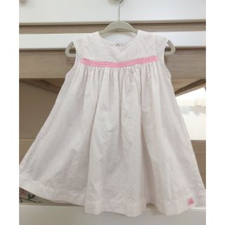 プチバトー(PETIT BATEAU)の【専用です☆】プチバトーワンピースとパンツセット2点(ワンピース)