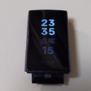 酒屋様 専用 Fitbit  charge3中古ベルトは交換して使ってください(トレーニング用品)