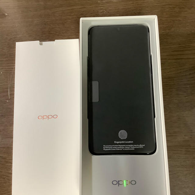 OPPO Reno A 128GB BLACK CPH1983 未使用品 おまけスマホ/家電/カメラ