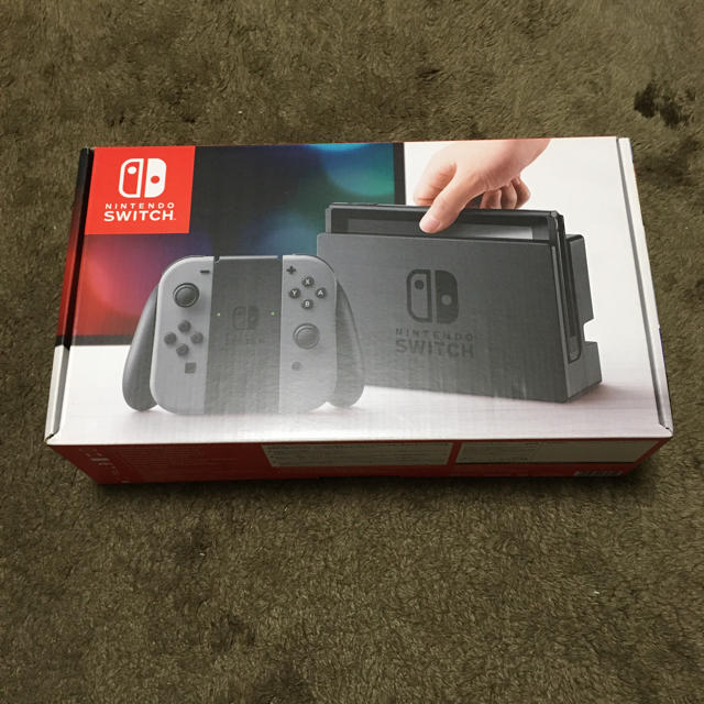 Nintendo Switch JOY-CON グレー 本体  HAC-S-KA