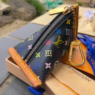 ルイヴィトン(LOUIS VUITTON)の【売切れ.入荷待】希少　LOUIS VUITTON マルチカラー　ベルランゴ　黒(コインケース)