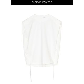 ハイク(HYKE)のHYKE SLEEVELESS TEE ノースリーブ　プルオーバー　シャツ(シャツ/ブラウス(半袖/袖なし))