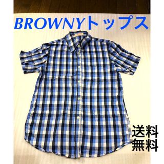 ブラウニー(BROWNY)のBROWNY トップス シャツ(シャツ/ブラウス(半袖/袖なし))