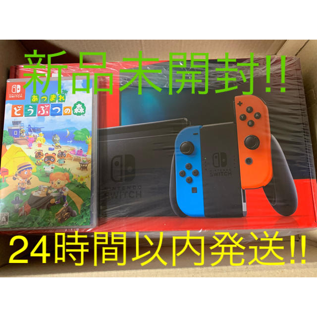 Nintendo Switch - ニンテンドースイッチ本体、どうぶつの森セット