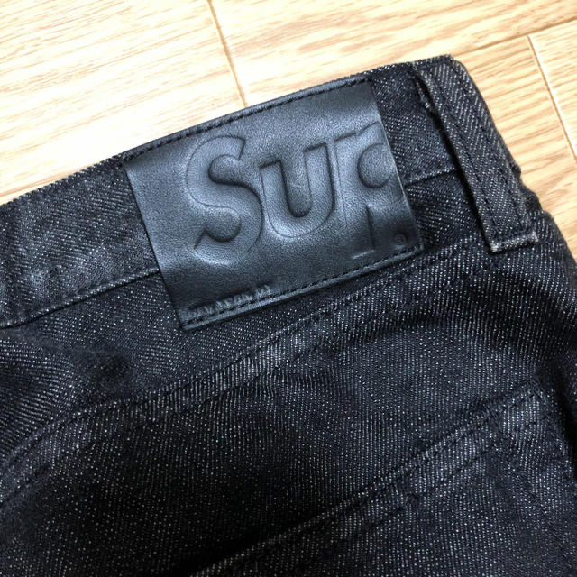 Supreme Black slim Jean