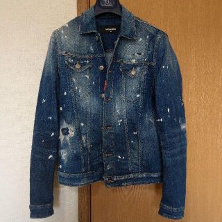 ディースクエアード(DSQUARED2)の極美品 DSQUARED2 ディースクエアード デニムジャケット 46(Gジャン/デニムジャケット)