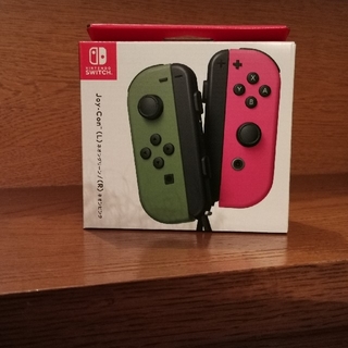 ニンテンドースイッチ(Nintendo Switch)の【新品】Switch Joy-Con (L)(R) ジョイコン グリーン　ピンク(その他)