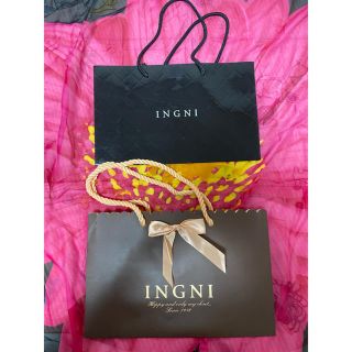 イング(INGNI)のINGNI CHANELショップバッグ ショップ袋 ショッパー 紙袋(ショップ袋)