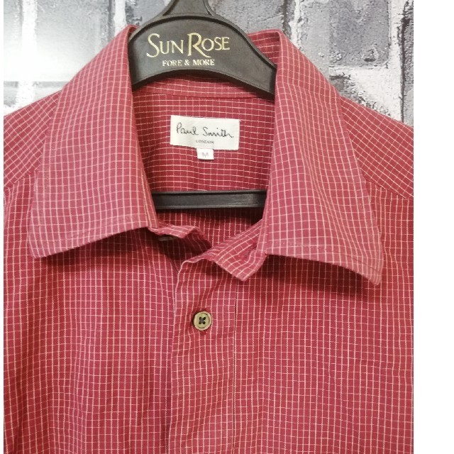 Paul Smith - 大人気高級ブランド ☆ポールスミスロンドン☆ 赤 ... 【美品】Paul Smith ポールスミス チェック柄ホースプリントシャツ レア