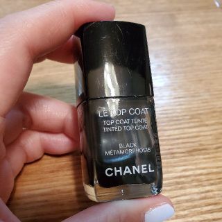 シャネル(CHANEL)のCHANEL ルトップコートタンテ ブラックメタモーフォシス(マニキュア)