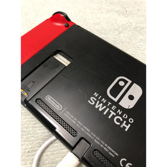 Nintendo Switch(ニンテンドースイッチ)の任天堂switch ジャンク エンタメ/ホビーのゲームソフト/ゲーム機本体(家庭用ゲーム機本体)の商品写真