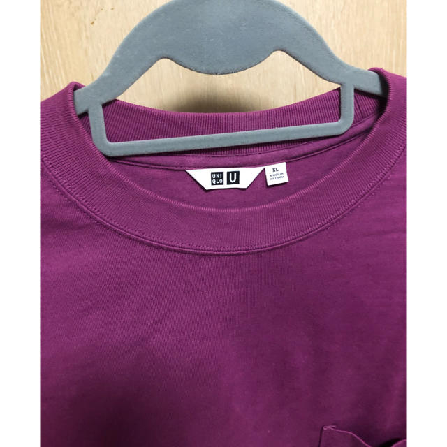 UNIQLO(ユニクロ)のUNIQLO U クルーネックＴ　XL メンズのトップス(Tシャツ/カットソー(七分/長袖))の商品写真