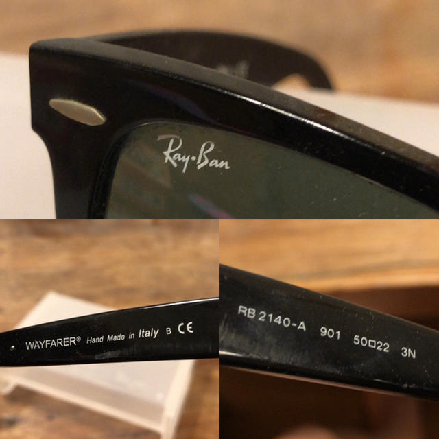 Ray-Ban(レイバン)のray ban サングラス  レイバン　wayfarer ヨドバシカメラ購入 メンズのファッション小物(サングラス/メガネ)の商品写真