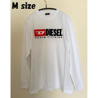 ディーゼル(DIESEL)の【新品】DIESEL ロゴロングＴシャツ カットソー 長袖 ロンＴ M(Tシャツ/カットソー(七分/長袖))