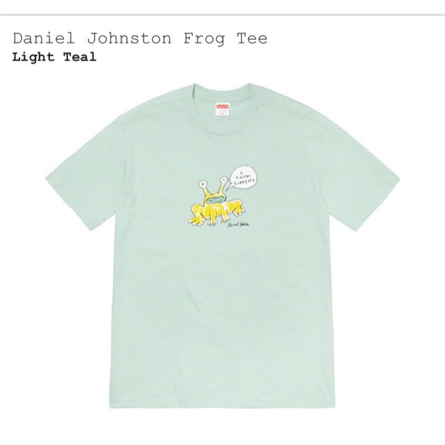 Supreme Daniel Johnston Frog Tee Teal XL