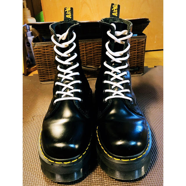 ドクターマーチン Dr.Martens 8ホール　ジェイドンUK8 ※黒ひも付属