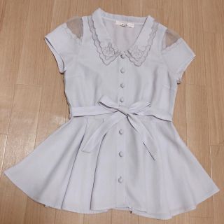 ダズリン(dazzlin)のdazzlin ♡ 刺繍襟ブラウス(シャツ/ブラウス(半袖/袖なし))